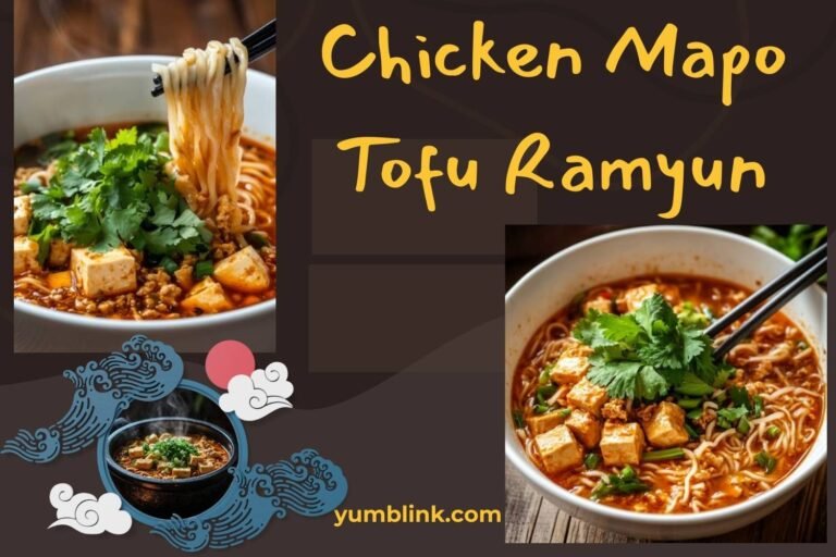 chicken mapo tofu ramyun