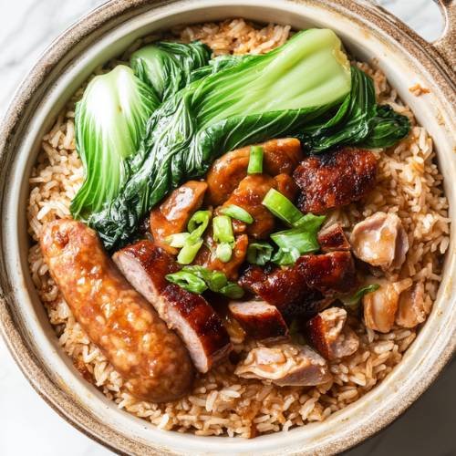 Claypot Rice Using Usa Long Grain Rice