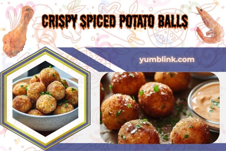 crispy spiced potato balls