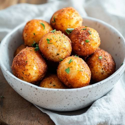 Crispy Spiced Potato Balls
