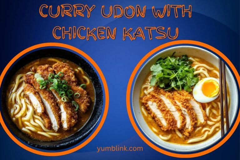 curry udon with chicken katsu