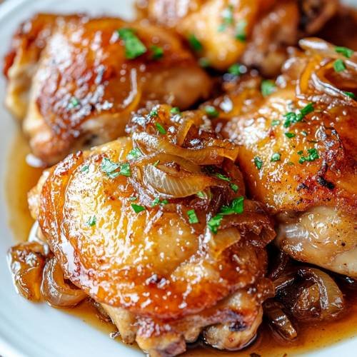 Pan Fried Chicken Thighs