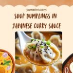soup dumplings in japanese curry sauce