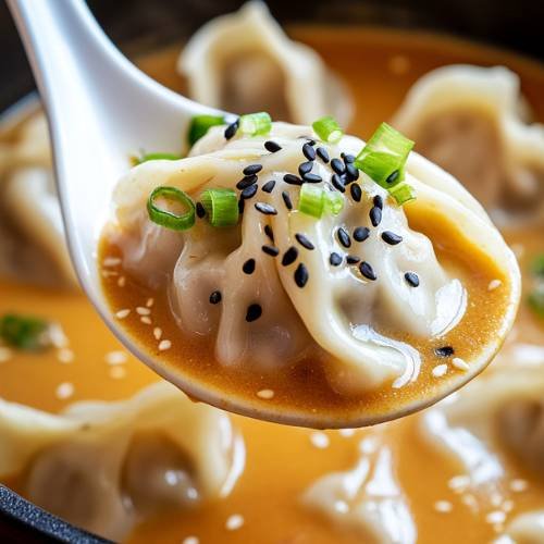 Soup Dumplings in Japanese Curry Sauce  A Delicious Fusion