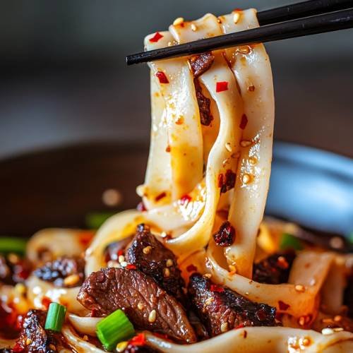 Spicy Cumin Lamb Biang Biang Noods