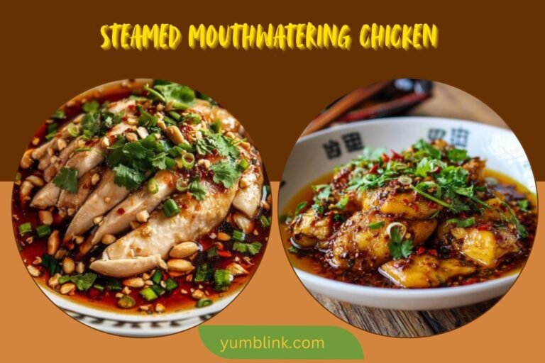 steamed mouthwatering chicken