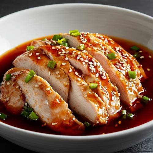 Steamed Mouthwatering Chicken