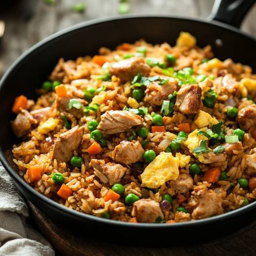 Chicken Adobo Fried Rice