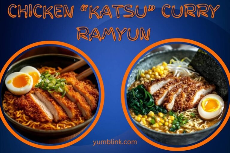 chicken katsu curry ramyun