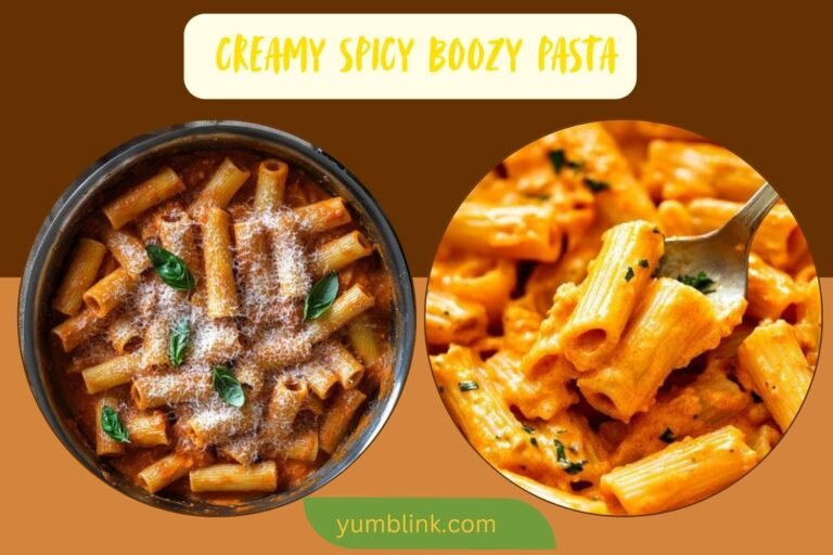 creamy spicy boozy pasta