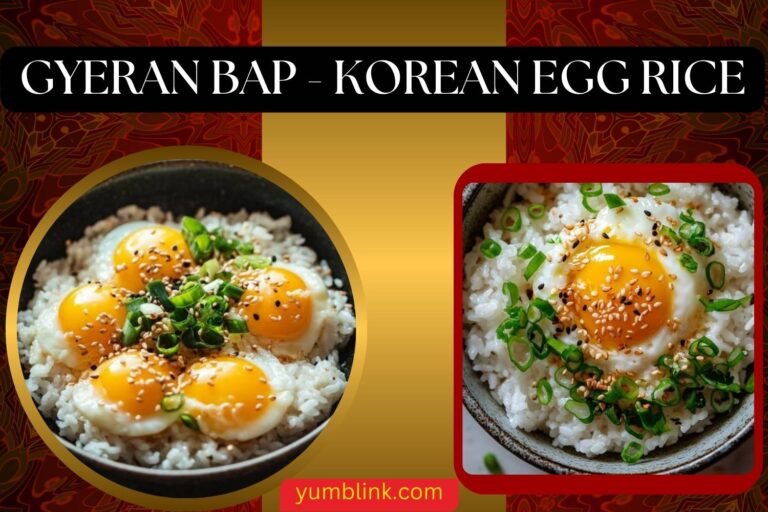gyeran bap - korean egg rice