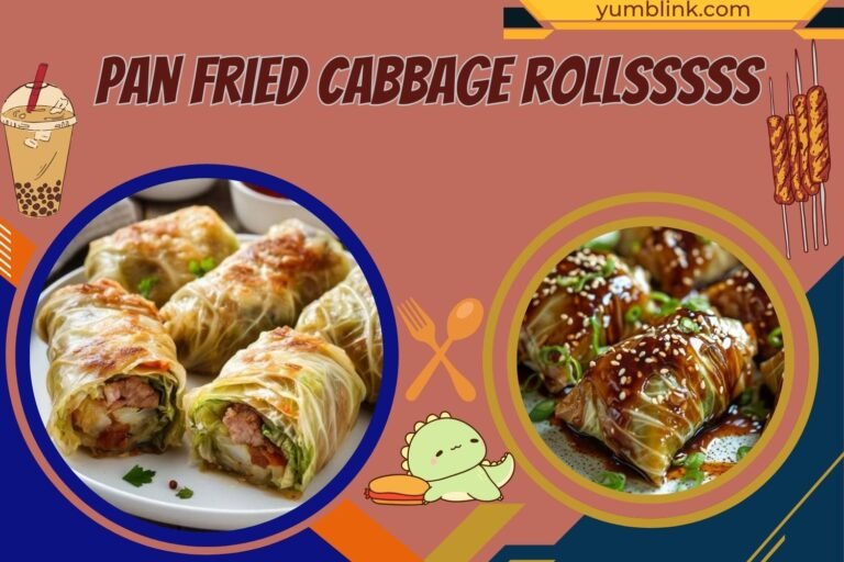 pan fried cabbage rollsssss