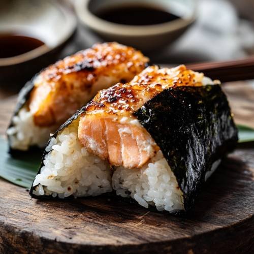 Salmon Yaki Onigiri