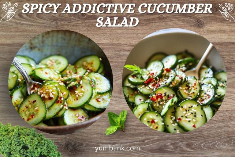 spicy addictive cucumber salad