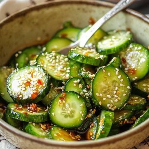 Spicy Addictive Cucumbers