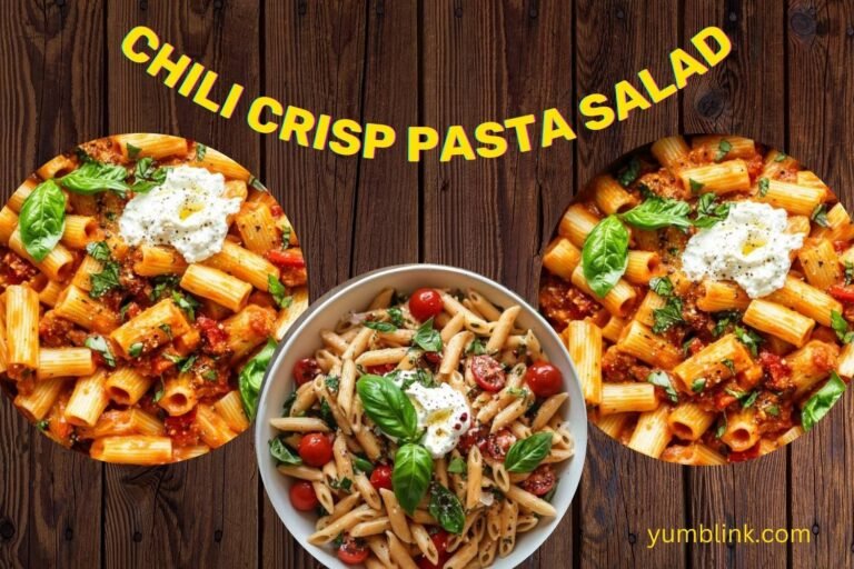 chili crisp pasta salad