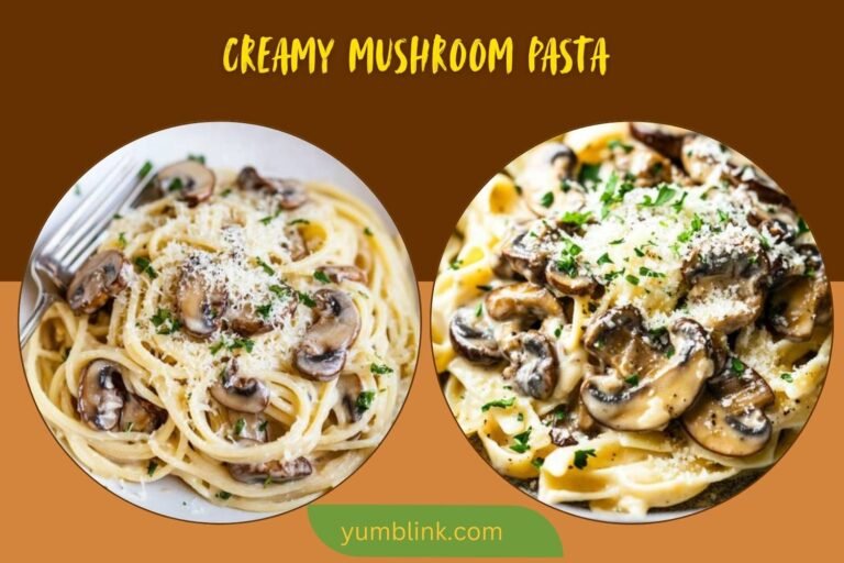 creamy mushroom pasta