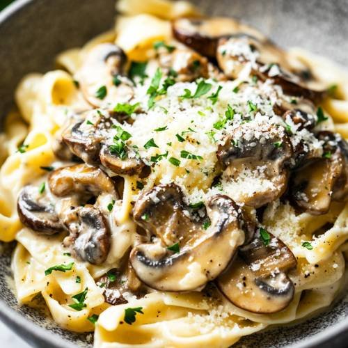 Creamy Mushroom Pasta