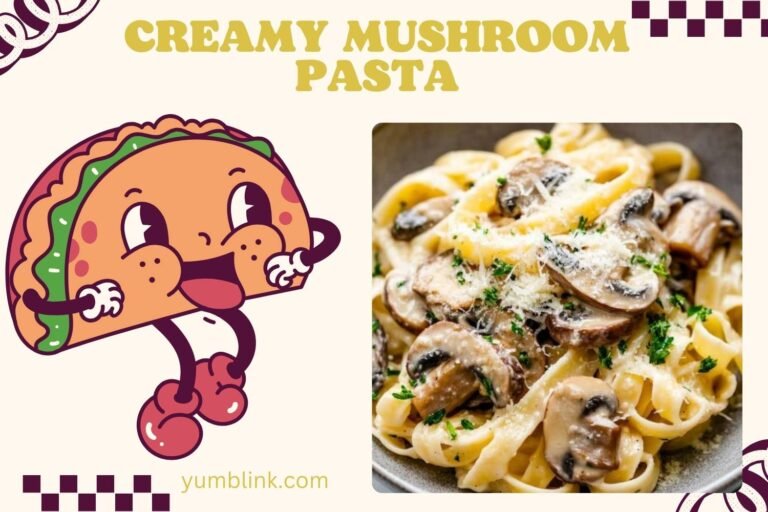 creamy mushroom pasta