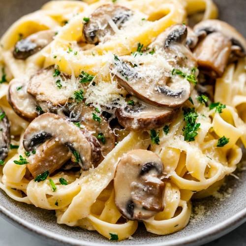 Creamy Mushroom Pasta