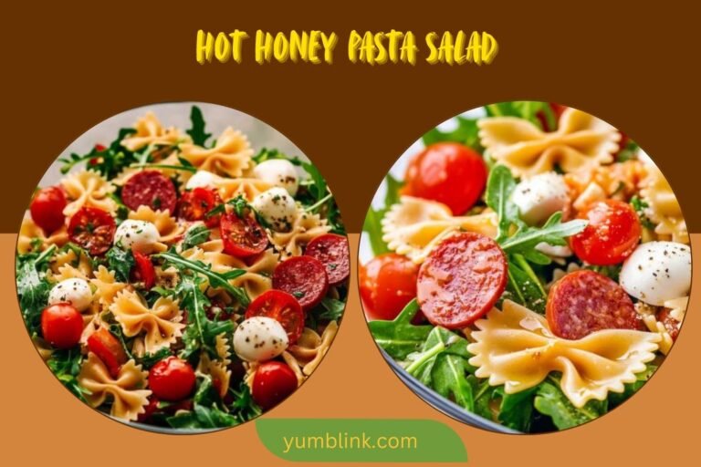 hot honey pasta salad