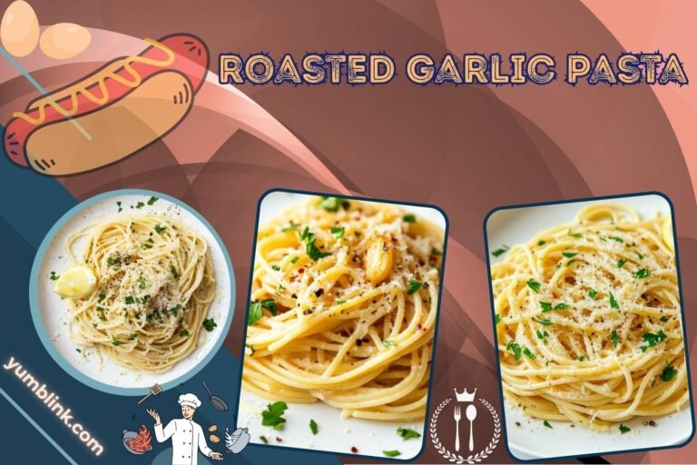roasted garlic pasta