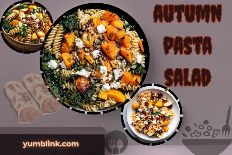 autumn pasta salad