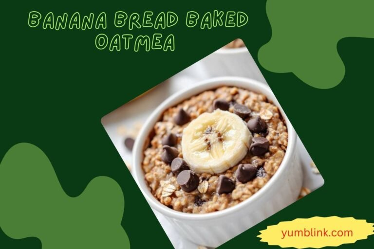 banana bread baked oatmea