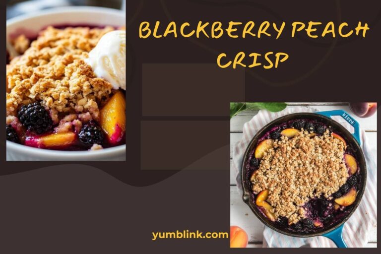 blackberry peach crisp