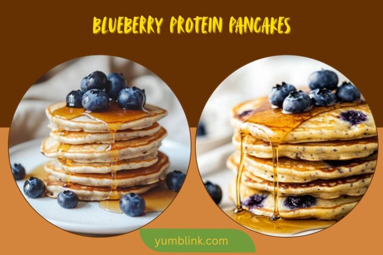 blueberry protein pancakes