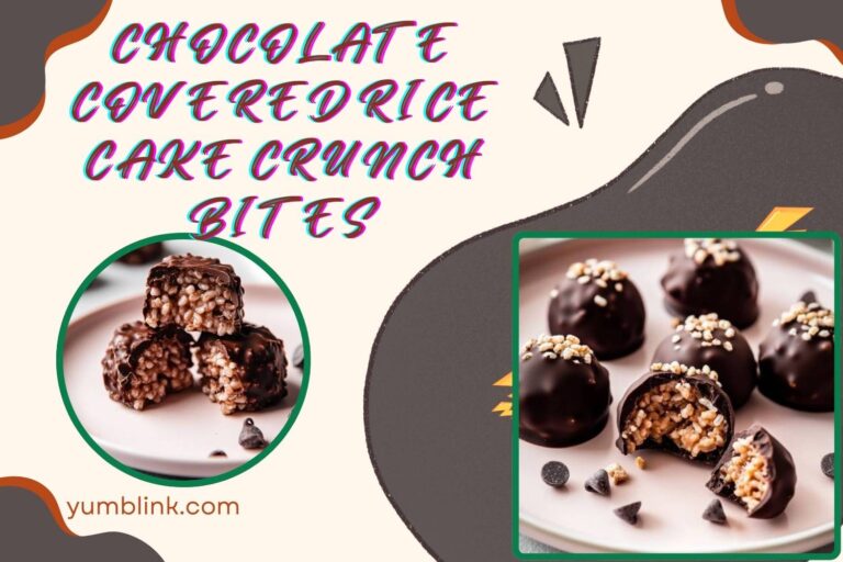 chocolate covered rice cake crunch bites