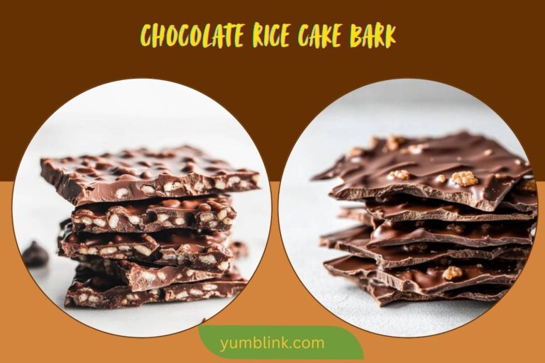 chocolate rice cake bark