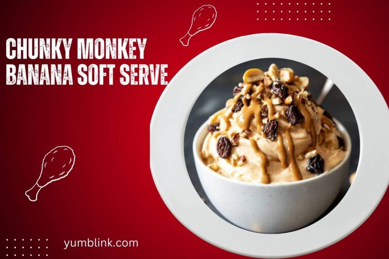chunky monkey banana soft serve