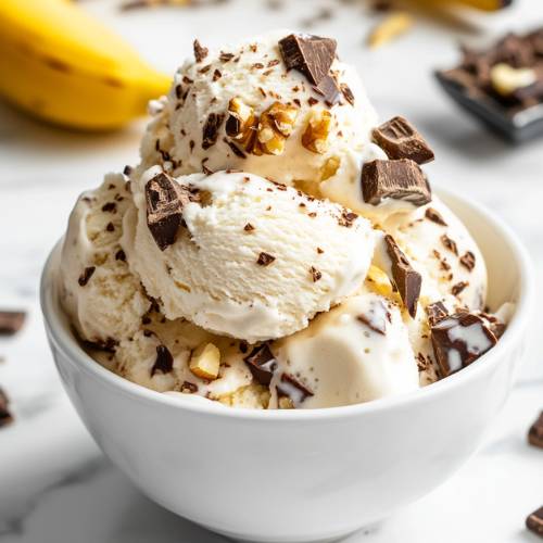 Chunky Monkey Banana Soft Serve