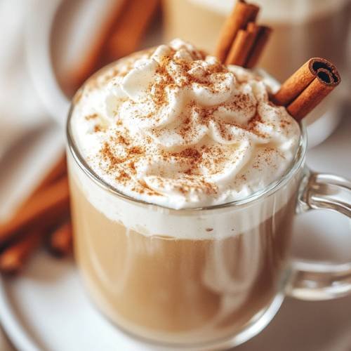 Cozy Hot Pumpkin Spice Latte