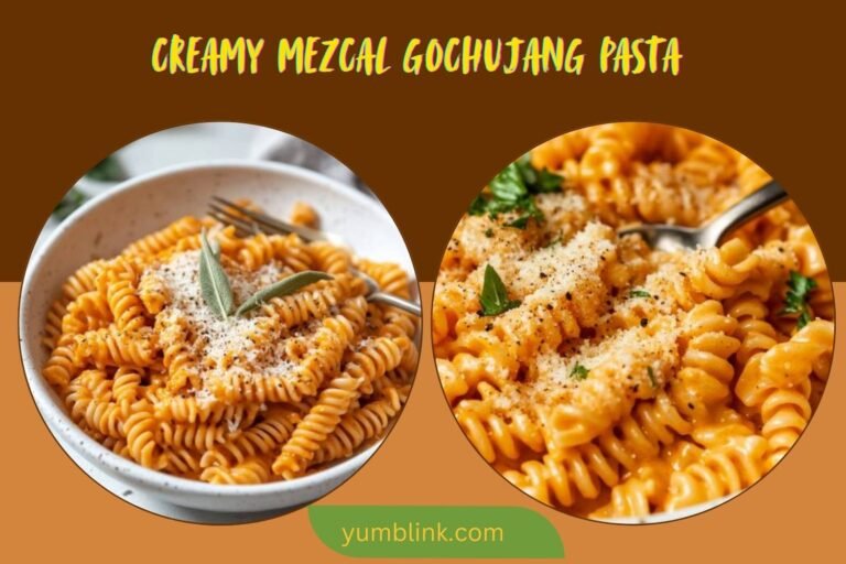 creamy mezcal gochujang pasta