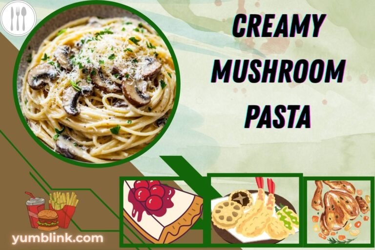 creamy mushroom pasta