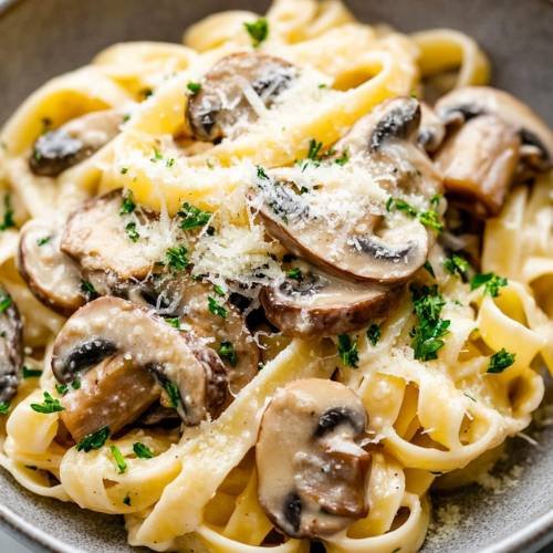 Creamy Mushroom Pasta