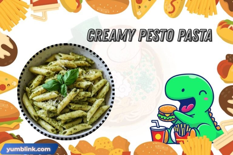 creamy pesto pasta