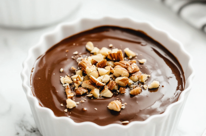 Creamy Single Serve Avocado Chocolate Pudding