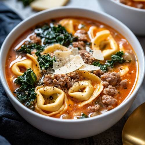 Creamy Tortellini Soup Recipe