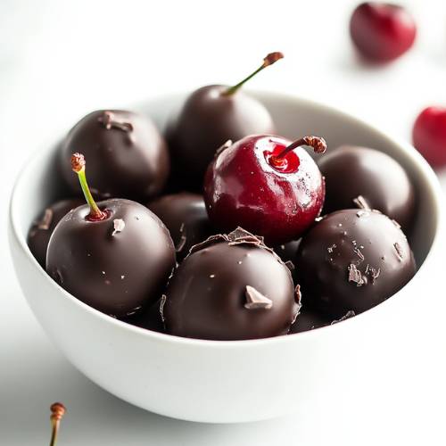 Dark Chocolate Cherry Bites