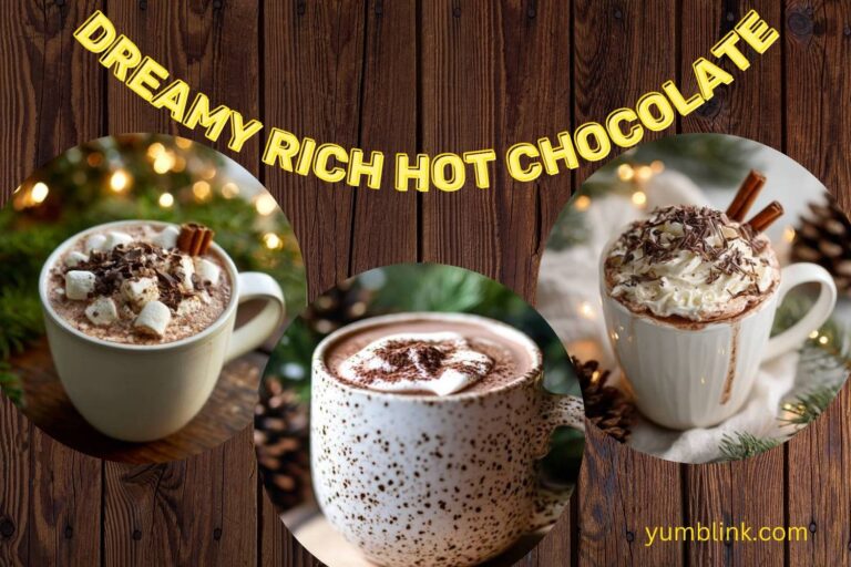 dreamy rich hot chocolate