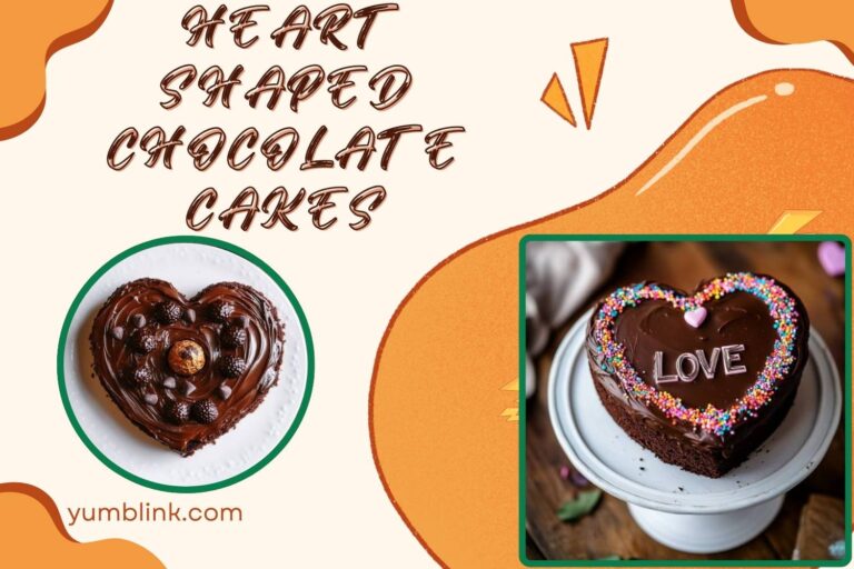 heart shaped chocolate cakes