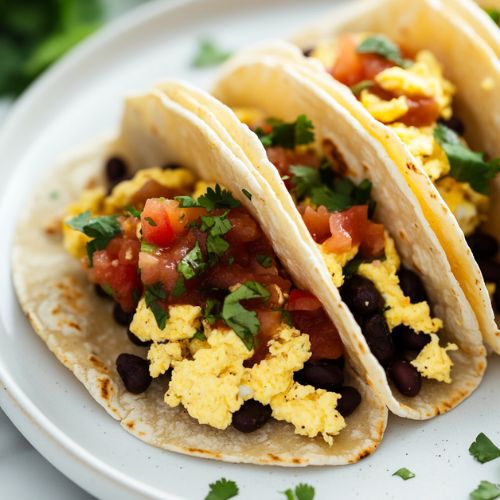 High Protein Breakfast Tacos