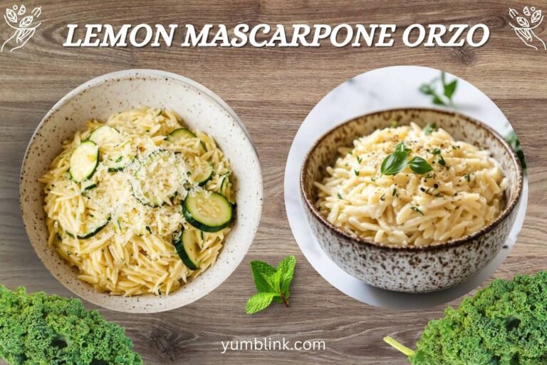 lemon mascarpone orzo