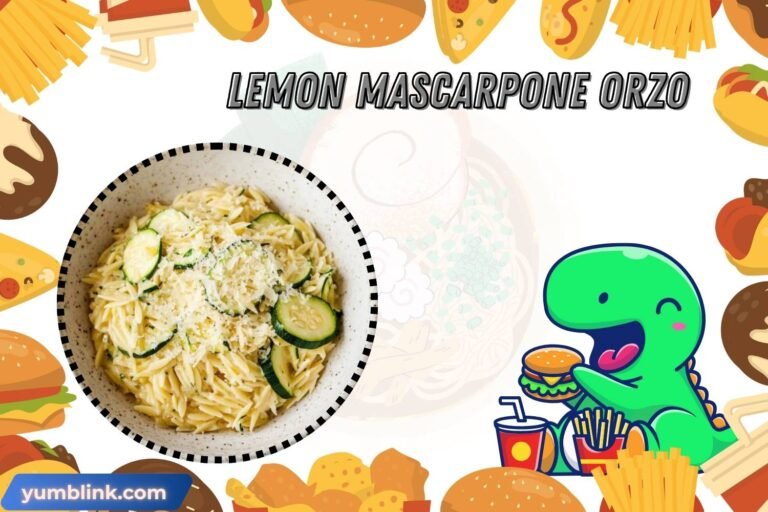 lemon mascarpone orzo