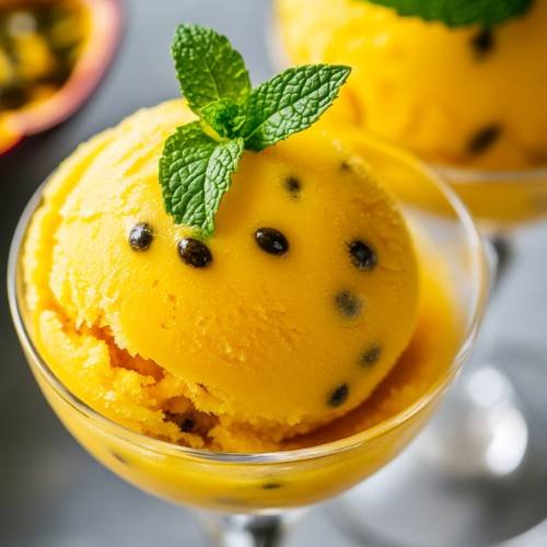 Mango Passion Fruit Sorbet