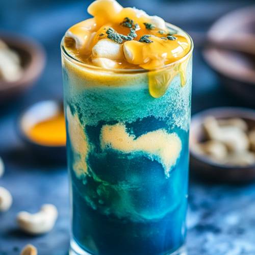 Matcha Blue Spirulina Smoothie