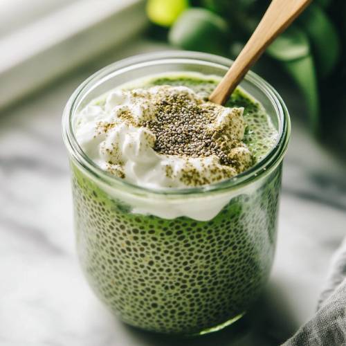 Matcha Chia Pudding